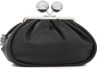 Max Mara Milvanew Pasticcino Bag - Dames - Clutches - Zwart - ONE Size - Leer - Tassen