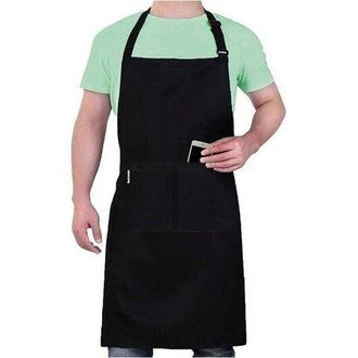 OEM Grembiule Da Cucina Da Donna, Impermeabile Con 2 Tasche, Grembiule Da Cucina Da Uomo Regolabile Con Cinghie Lunghe, Grembiuli Professionali Per Uomo E