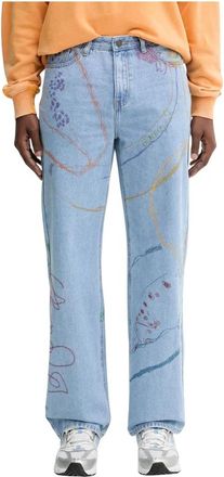 Desigual PAU Jeans - Heren - Regular Fit Jeans - Blauw - W38 - Katoen - Jeans