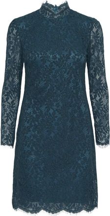 Saint Tropez Ganna SZ Dress - Dames - Korte kleedjes - Blauw - S - Kleedjes