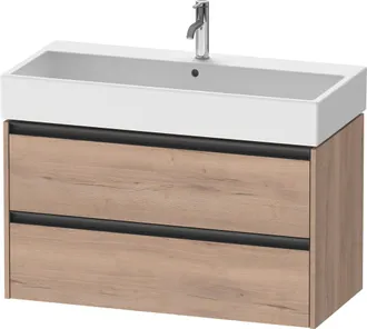 Duravit Duravit Ketho.2 B&acirc;ti-support De Lavabo Suspendu, 2 Tiroirs