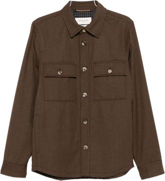Jacob Cohen Wool Shirt Jacket