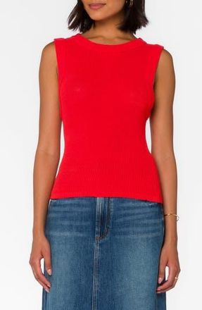 Velvet Heart Sherry Textured Knit Vest in Red Ribbon at Nordstrom Rack, Size X-Small