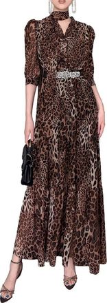 Burryco Short Sleeve Maxi Dress
