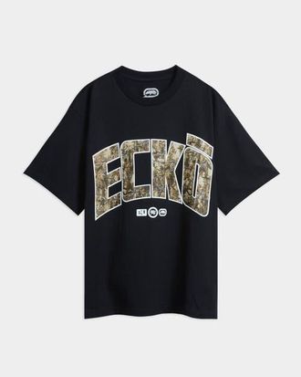 Ecko Leafy on Fire Tee in Vintage Black at Nordstrom, Size X-Large