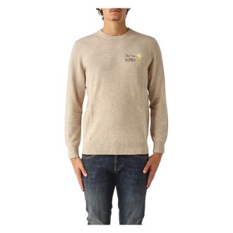 MC2 Saint Barth Uomo, Maglie, Beige, M, new