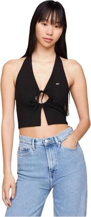 Tommy Jeans Donna, Top, Nero, L, new