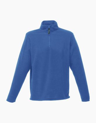 Regatta Mens Regatta Mens 170 Series Anti-pill Zip Neck Micro Fleece - Blue - Size: 40