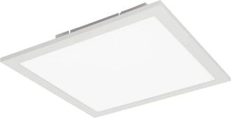 Lindby Led Panel kenma En Blanco De Pl&aacute;stico - Lindby