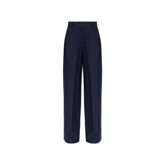 Paul Smith Pantaloni a pieghe - - Trousers - Donna - Blu - XS