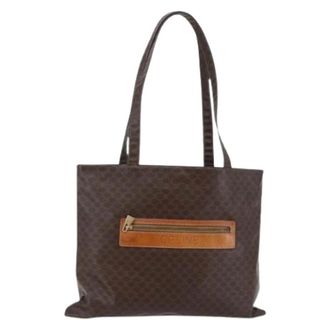 Celine Pre-owned Tote Bags, female, Brown, Size: ONE SIZE Pre-owned Plastic Tote Bag