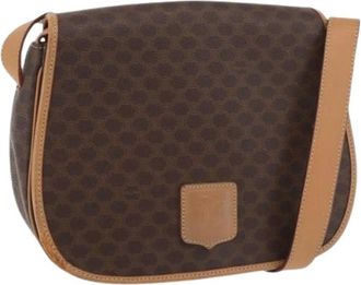 Celine Pre-owned Cross Body Bags, female, Brown, Size: ONE SIZE Pre-owned Vintage Shoulder Bag