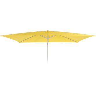 Hhg Telo copertura ricambio per ombrelloni rettangolari N23 200x300cm giallo