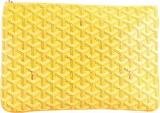 Goyard Senat Zip Pouch Coated Canvas MM