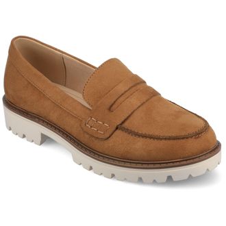 Journee Collection Womens Wide Width Kenly Loafer