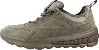 Geox U Spherica Actif - Heren - Sneakers - Bruin - 42 EU - Leer - Schoenen