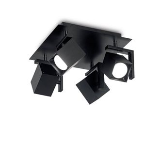 Netlighting Mouse 4 Light Ceiling Light Black