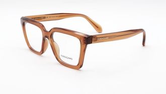 Ferragamo SF2985 261 Brown Transparent Caramel 52mm