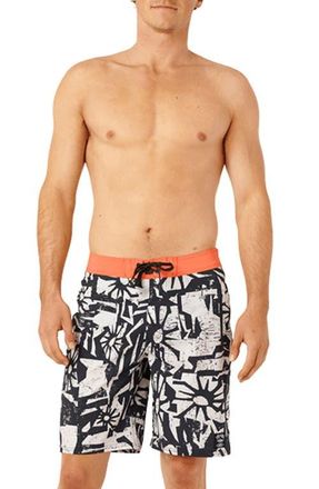 Rip Curl Mirage Liquid Trips Board Shorts in Washed Black at Nordstrom, Size 34