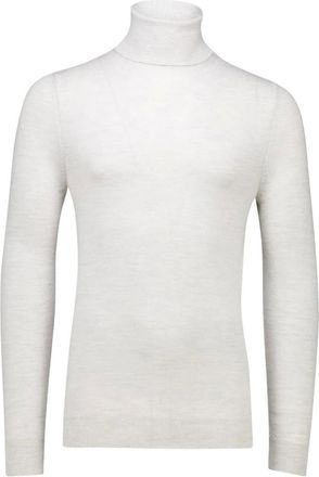 Cavallaro Truien & Vesten, Heren, Grijs, L, Wol, Merino Rollneck
