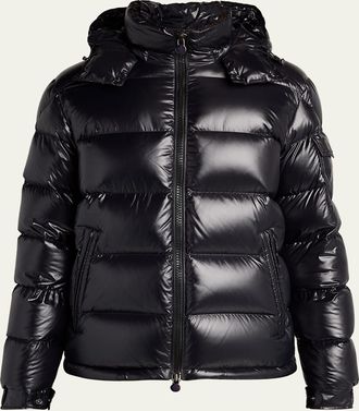 Moncler Mens Hooded Down Puffer Jacket
