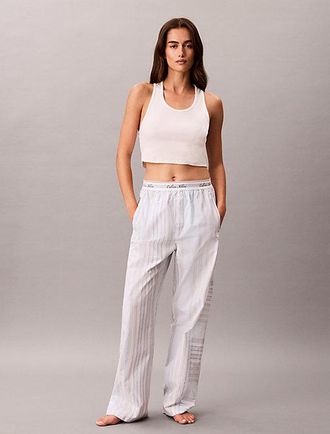 Calvin Klein Pantal&oacute;n De Pijama Cotton Poplin