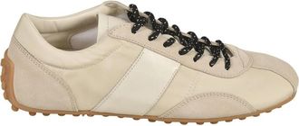 Tod's Platte schoenen - Dames - Sneakers - Beige - 37 1/2 EU - Schoenen