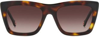 Carolina Herrera HER 0226/S 0T4/HA Womens Sunglasses Tortoiseshell Size 53
