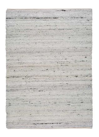 Atticgo Alfombra lisa blanco 140x200 cm