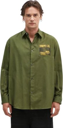 Undercover Camicia Relax - - Shirts - Uomo - Verde - L