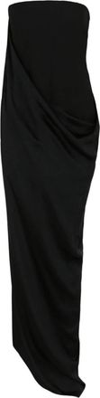 Ferragamo Womens Sleeveless Twofer Gown In Multi