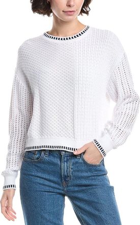 525 america Uma Contrast Tipping Sweater