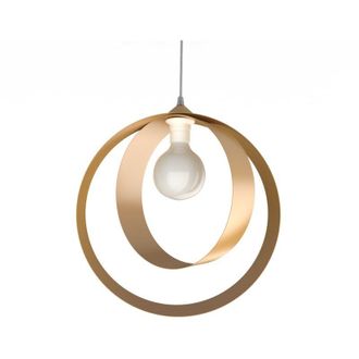 Lumicom Nucleo Sospensione, 1X E27, max 42W, metallo, anodic gold, D.40cm - Lumicom