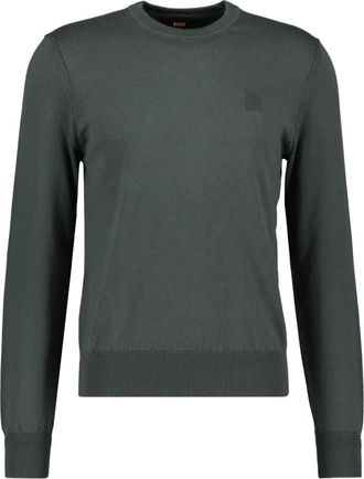 HUGO BOSS Heren, Truien, Groen, Maat: XL Katoen