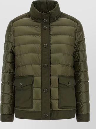Moncler origan down jacket pockets high collar
