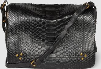 Jerome Dreyfuss Sac Igor Python Noir