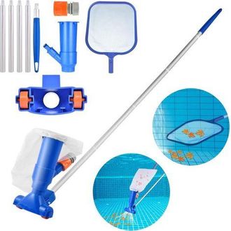 OEM Aspiradora Para Piscinas, Robot Aspirador Para Piscinas, Aspiradora De Chorro Para Piscinas Con Redes De Superficie Y P&eacute;rtiga De 5 Secciones, Aspirado