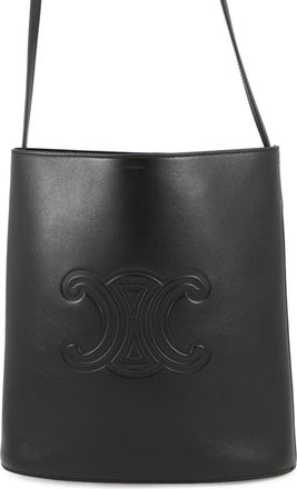 Celine Black Leather Shoulder Bag (Pre-Owned)