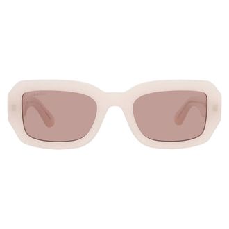 Calvin Klein Brown Rectangular Unisex Sunglasses CK24511S 109 52