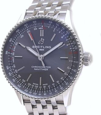 Breitling Stainless Steel Wristwatch (Pre-Owned)