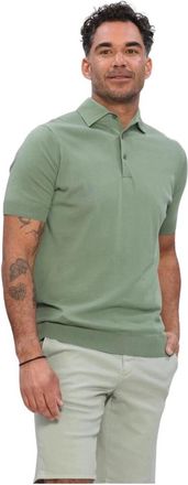 FILIPPO DE LAURENTIIS Polo Mc Paramontura - Heren - Polos - Groen - XL - Katoen - Tops