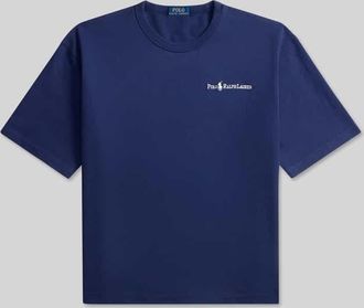Polo Ralph Lauren Relaxed Fit T-Shirt aus reiner Baumwolle in Marine, Gr&ouml;&szlig;e XXL