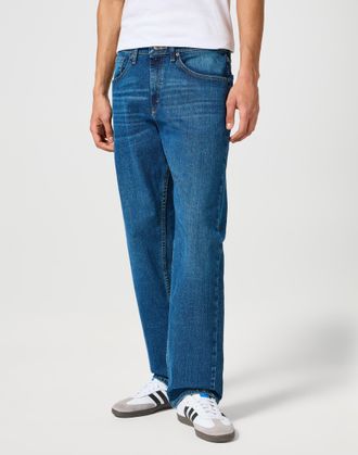Wrangler Relax-fit-Jeans WRANGLER, Herren, Gr. 31, L&auml;nge 30, knox, Denim/Jeans, Obermaterial: 99% Baumwolle, 1% Elasthan, relaxed fit lang, Jeans Relax-fit-Jea