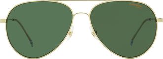 Carrera Pilot-Frame Sunglasses - Gold