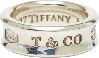 Tiffany & Co. Silver Silver 925 Band Ring (Pre-Owned)