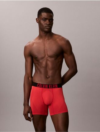 Calvin Klein Mens Intense Power Pro Boxer Brief - Red - XL