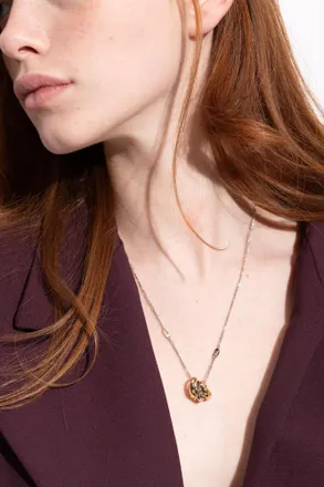 Coach Necklace With Pendants, Womens, Silver