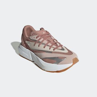 adidas Sneaker ADIDAS SPORTSWEAR LIGHTBLAZE, Damen, Gr. 38,5, beige (warm clay, aluminium, wonder taupe), Synthetik, Textil, Schuhe Sneaker