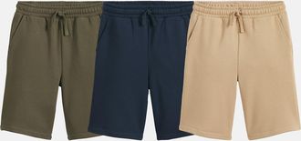 La Redoute Collections Set van 3 bermudas in molton