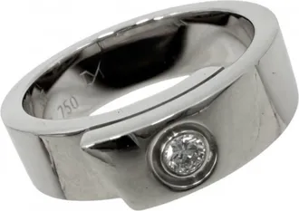 Cartier White Gold (18K) Band Ring (Pre-Owned)